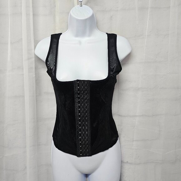 Panties Plus Corset Cami Tank Goth Whimsigoth Fairy Grunge Punk M - Picture 1 of 11